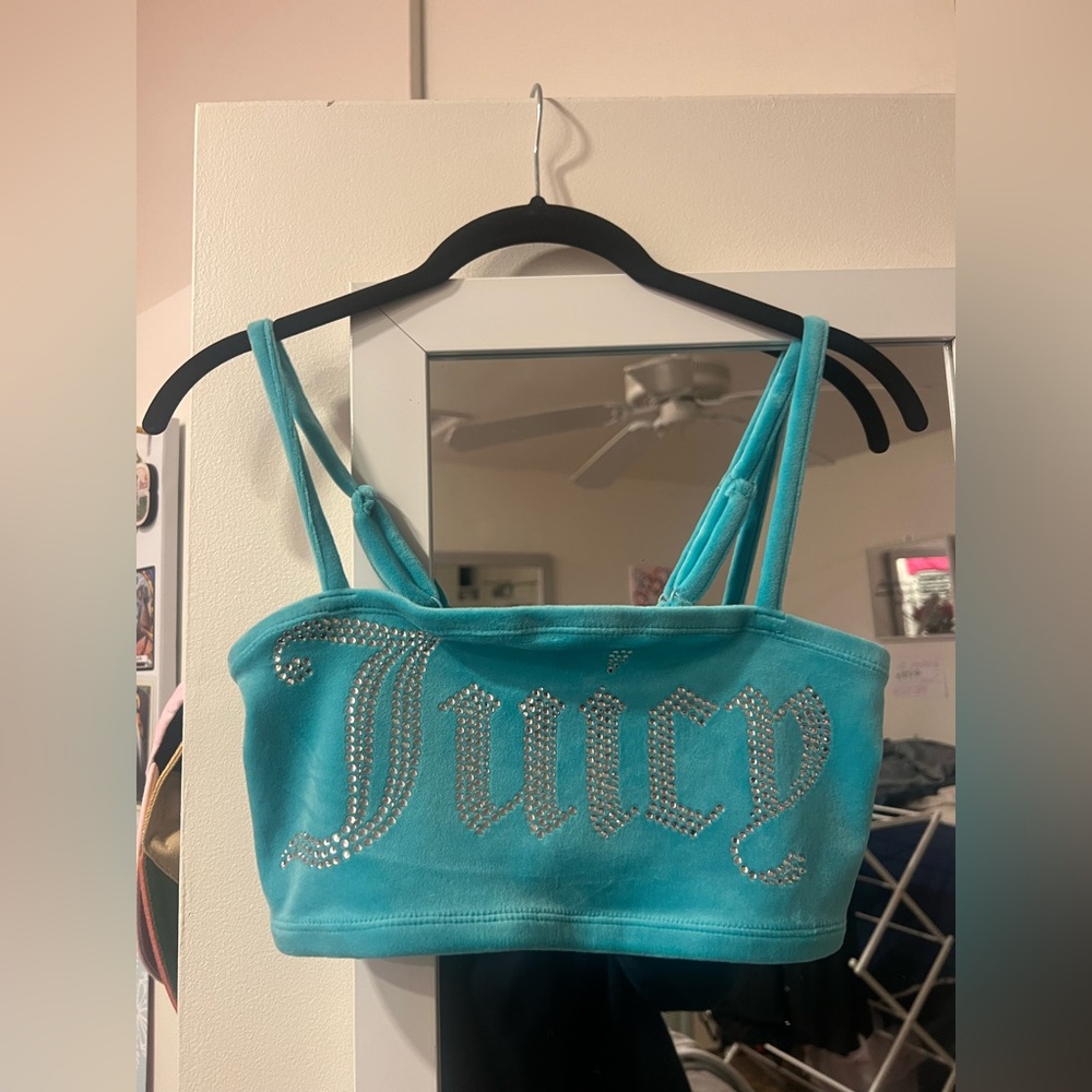 juicy couture velvet tank